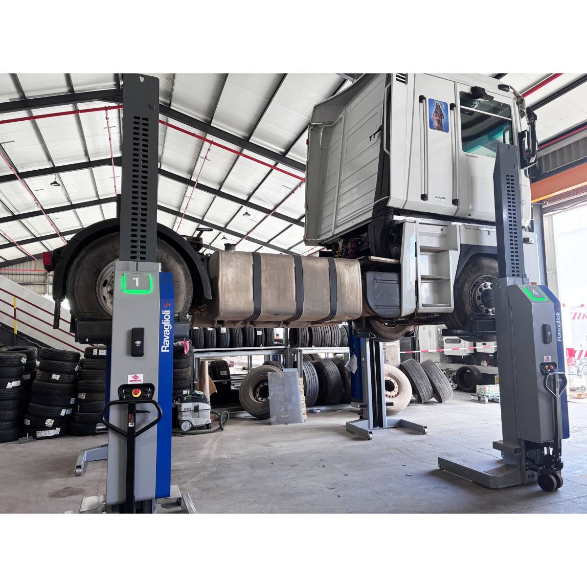 Ravaglioli Mobile Radgreifanlage Alpha Series 8-6.5