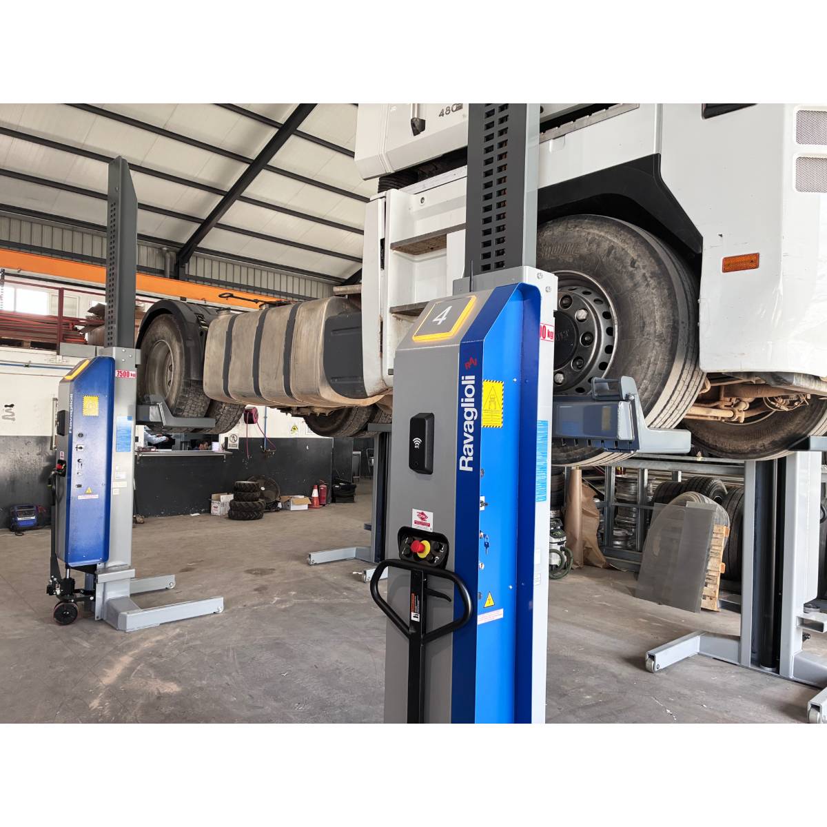 Ravaglioli Mobile Radgreifanlage Alpha Series 8-6.5