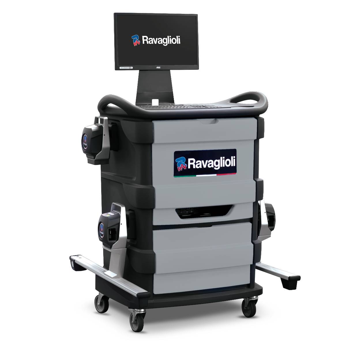 Ravaglioli CCD-Achsmessgerät RAVTD 8060P TWSR.4 (grau)