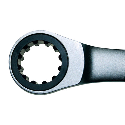 SW-Stahl Gabelringratschenschlüsselsatz Multi-Profil 7-teilig (8 bis 19 mm)