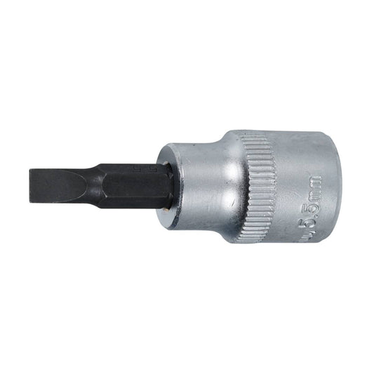 SW-Stahl Schraubendreheinsatz, 3/8", Schlitz, 5,5 mm