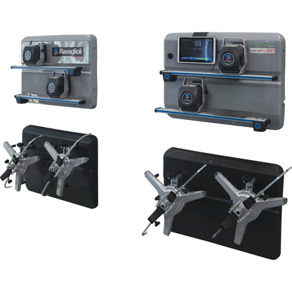 Ravaglioli Radklammern 3-Punkt | Felgen-Ø 8 – 24″, Reifen-Ø 480 – 910 mm