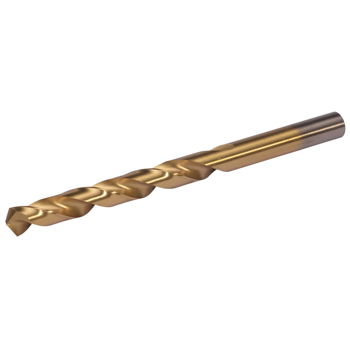 SW-Stahl Spiralbohrer, HSS-G TiN, 9,5 mm, 10 Stück