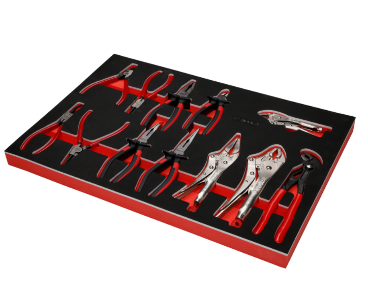 KS Tools Performanceplus Werkstattwagen-Satz P15 mit 271 Werkzeugen für 6 Schubladen