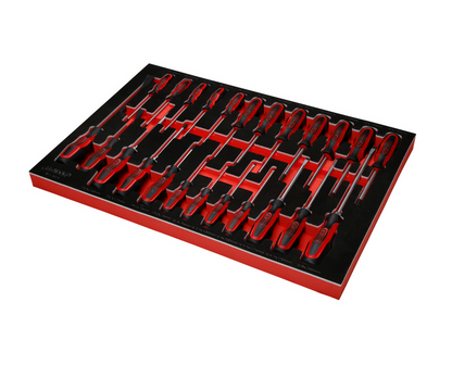 KS Tools Performanceplus Werkstattwagen-Satz P35 mit 549 Werkzeugen für 12 Schubladen