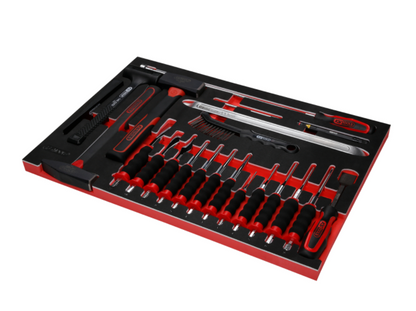 KS Tools Performanceplus Werkstattwagen-Satz P15 mit 284 Werkzeugen für 6 Schubladen