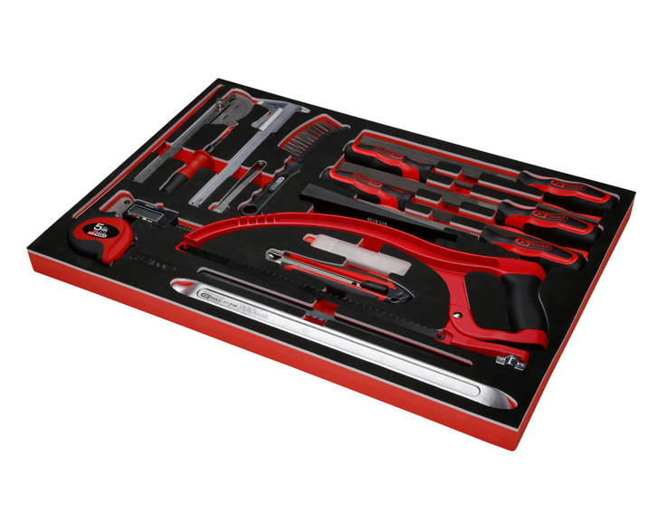KS Tools Performanceplus Werkstattwagen-Satz P20 mit 706 Werkzeugen für 7 Schubladen