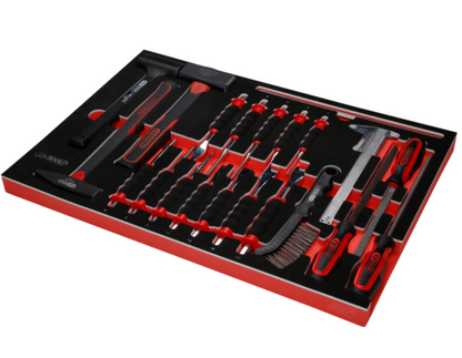 KS Tools Performanceplus Werkstattwagen-Satz P15 mit 279 Werkzeugen für 5 Schubladen