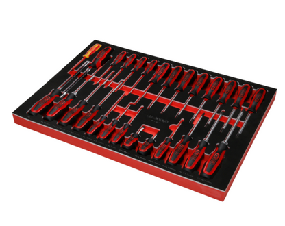 KS Tools Performanceplus Werkstattwagen-Satz P15 mit 284 Werkzeugen für 6 Schubladen