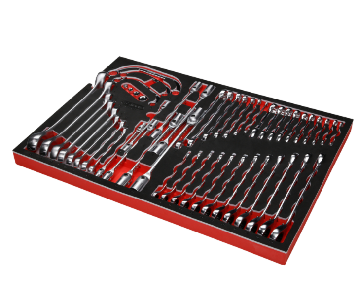 KS Tools Performanceplus Werkstattwagen-Satz P15 mit 399 Werkzeugen für 6 Schubladen