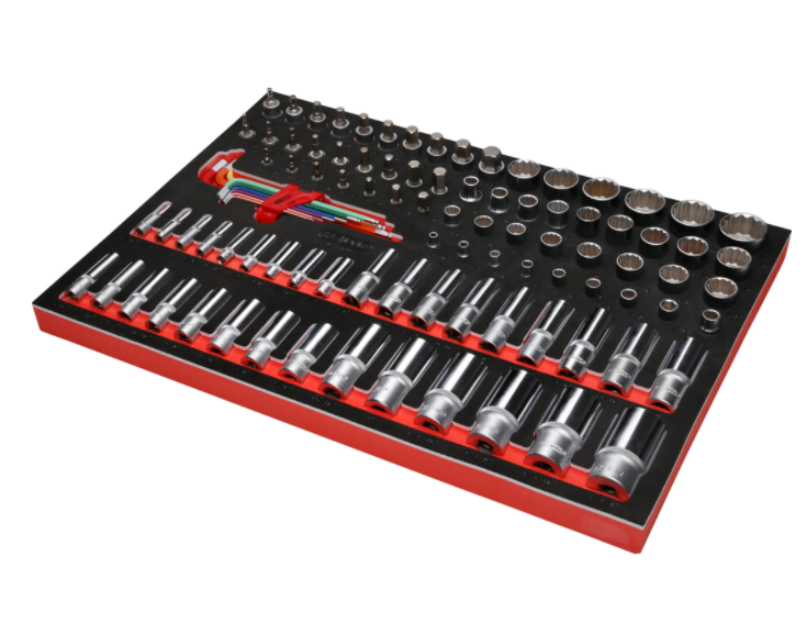 KS Tools Performanceplus Werkstattwagen-Satz P15 mit 366 Werkzeugen für 6 Schubladen