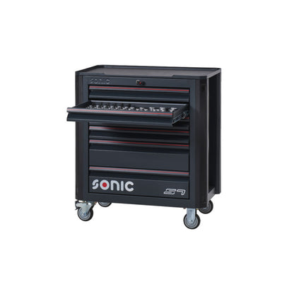 Sonic Werkstattwagen NEXT S7 gefüllt 140 teilig