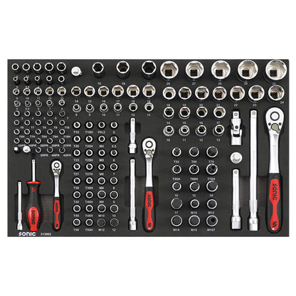 Sonic Werkstattwagen NEXT S9 rot 249-teilig - 724995