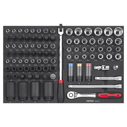 Sonic Werkstattwagen NEXT S9 rot 384-teilig - 738495