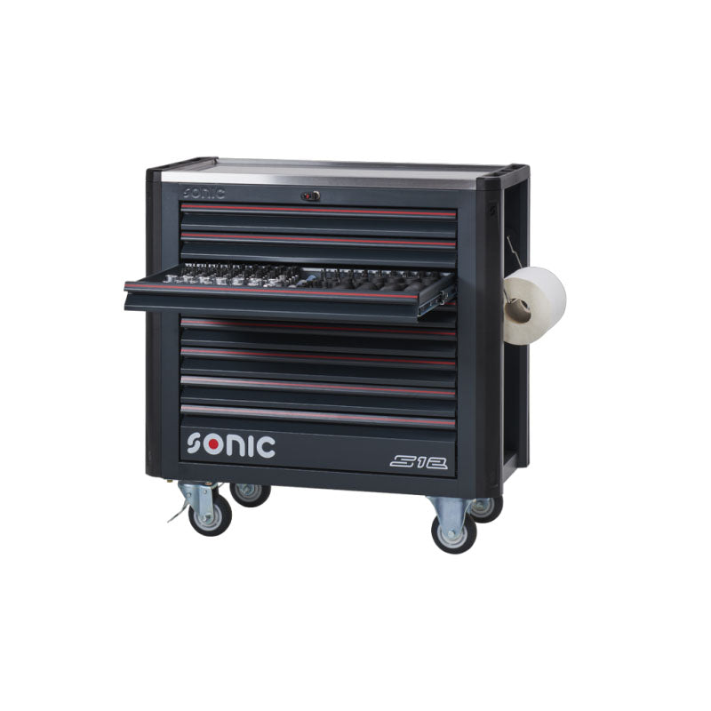 Sonic Werkstattwagen NEXT S12 gefüllt 400 teilig