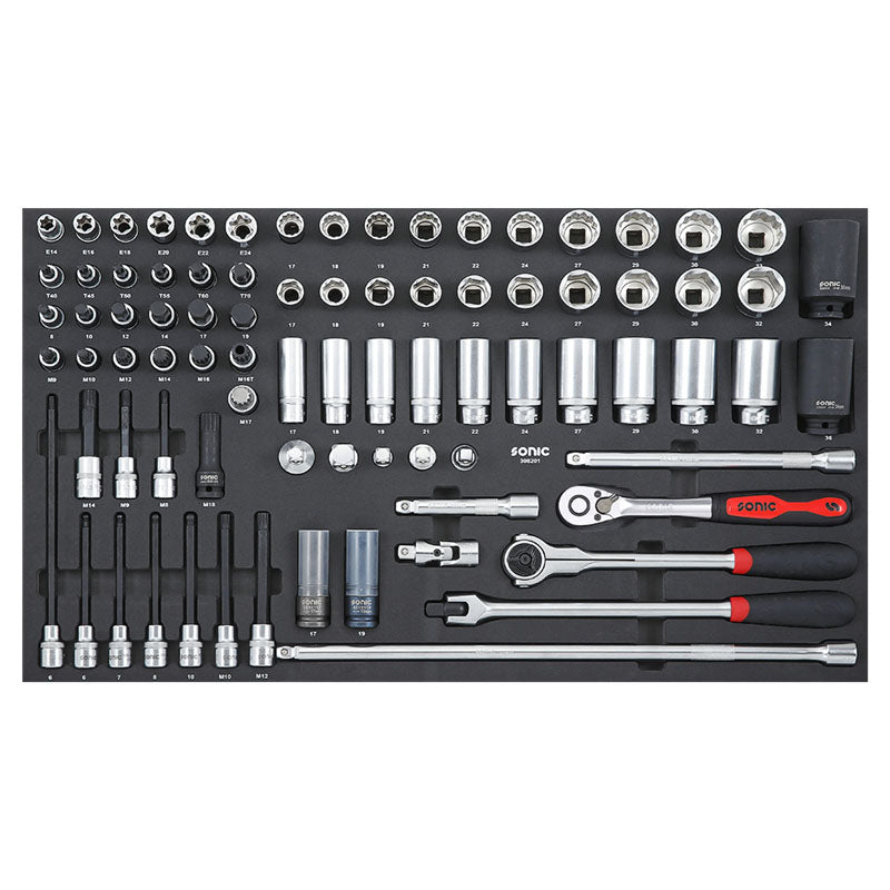 Sonic Werkstattwagen NEXT S12 rot 400-teilig - 740097