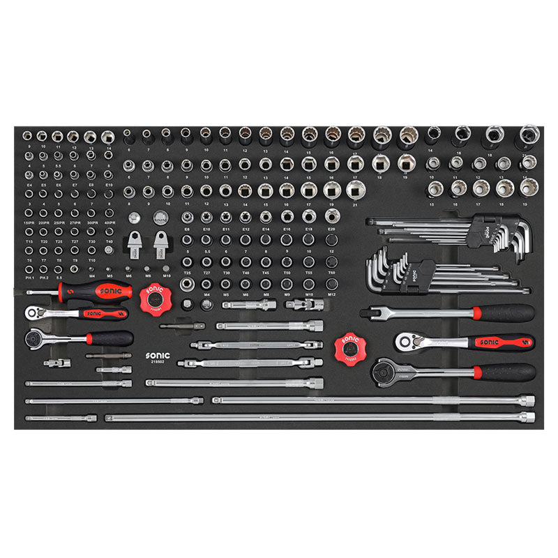 Sonic Werkstattwagen NEXT S12 rot 400-teilig - 740097