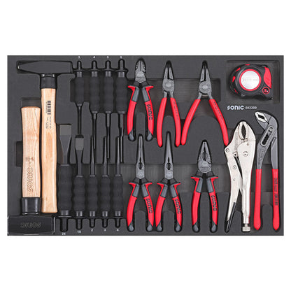 Sonic Werkstattwagen NEXT S9 schwarz 414-teilig - 741494