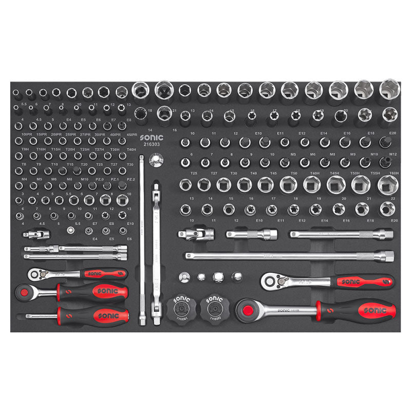 Sonic Werkstattwagen NEXT S9 rot 429-teilig - 742995
