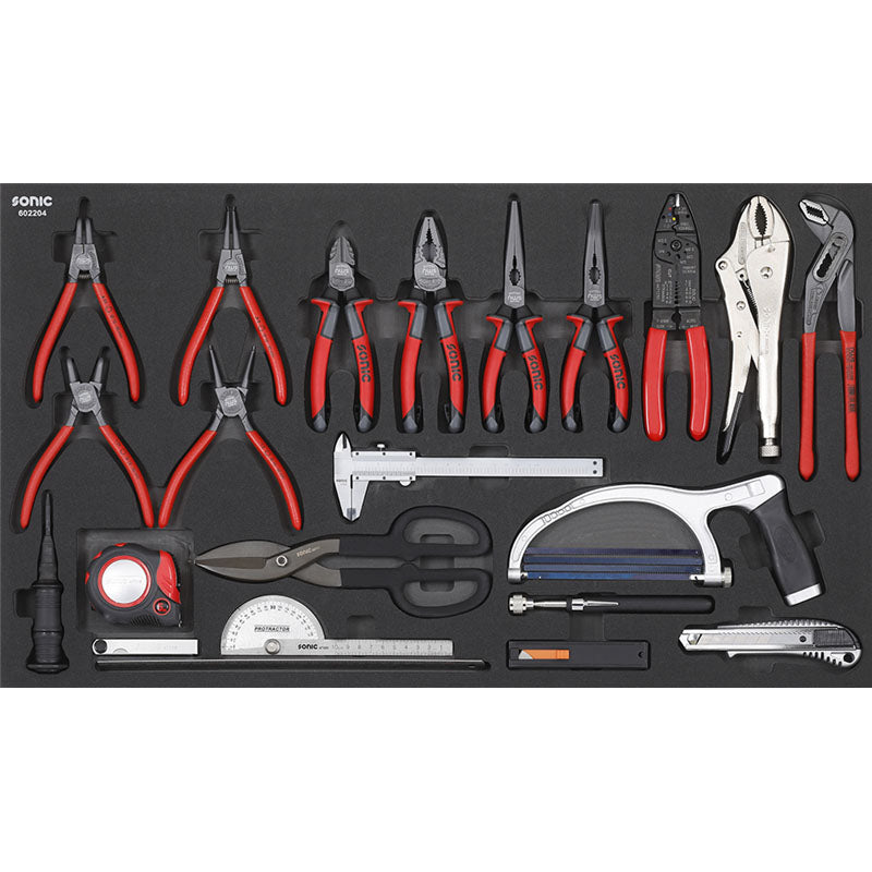 Sonic Werkstattwagen NEXT S12 schwarz 485-teilig - 748596