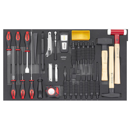 Sonic Werkstattwagen NEXT S12 rot 497-teilig - 749797