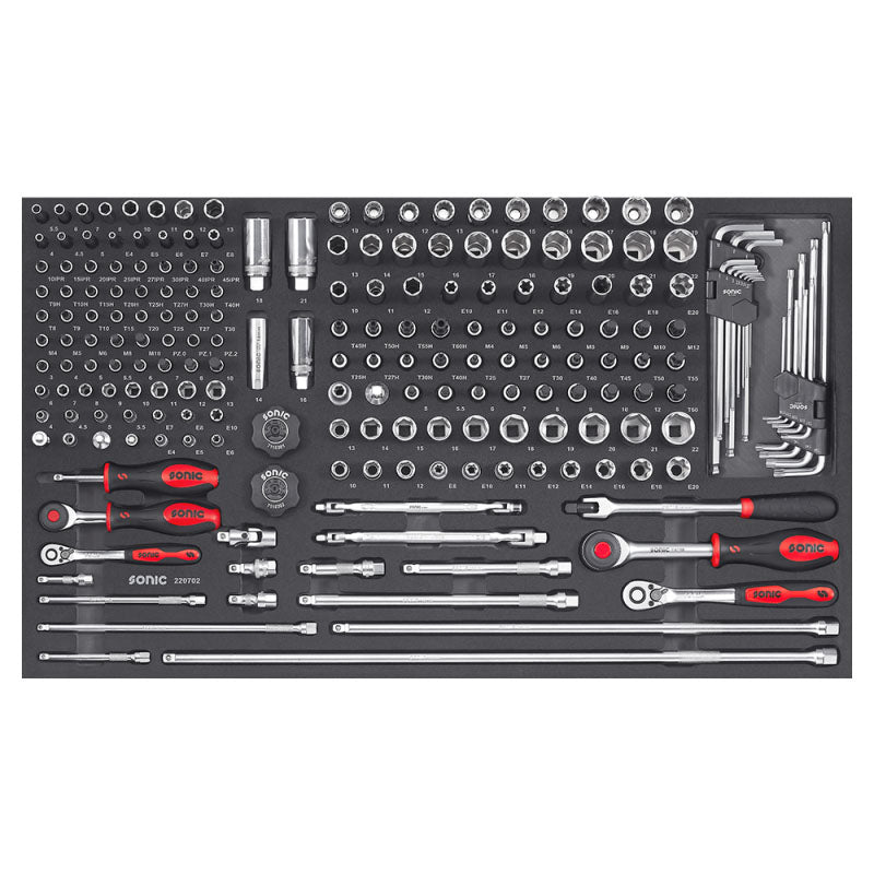 Sonic Werkstattwagen NEXT S12 rot 497-teilig - 749797