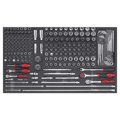 Sonic Werkstattwagen NEXT S12 rot 497-teilig - 749797
