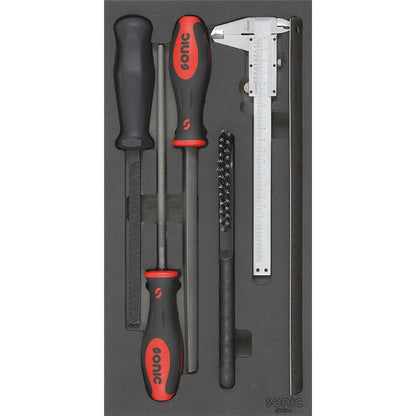 Sonic Werkstattwagen NEXT S9  schwarz 527-teilig - 752794