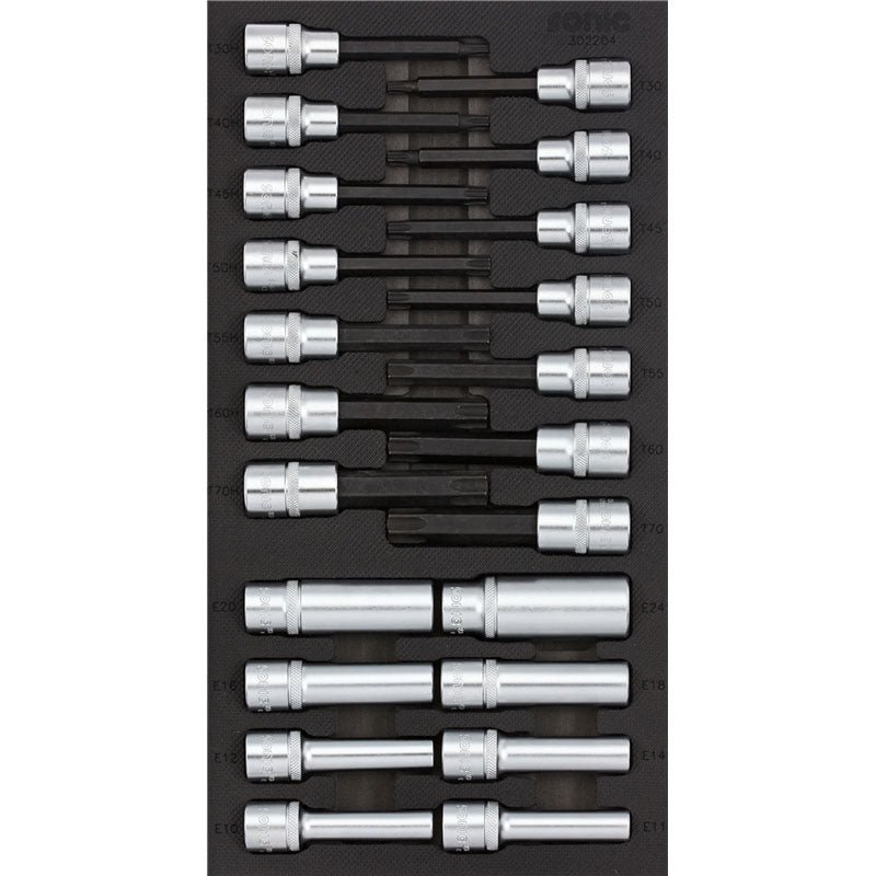 Sonic Werkstattwagen NEXT S9  schwarz 527-teilig - 752794