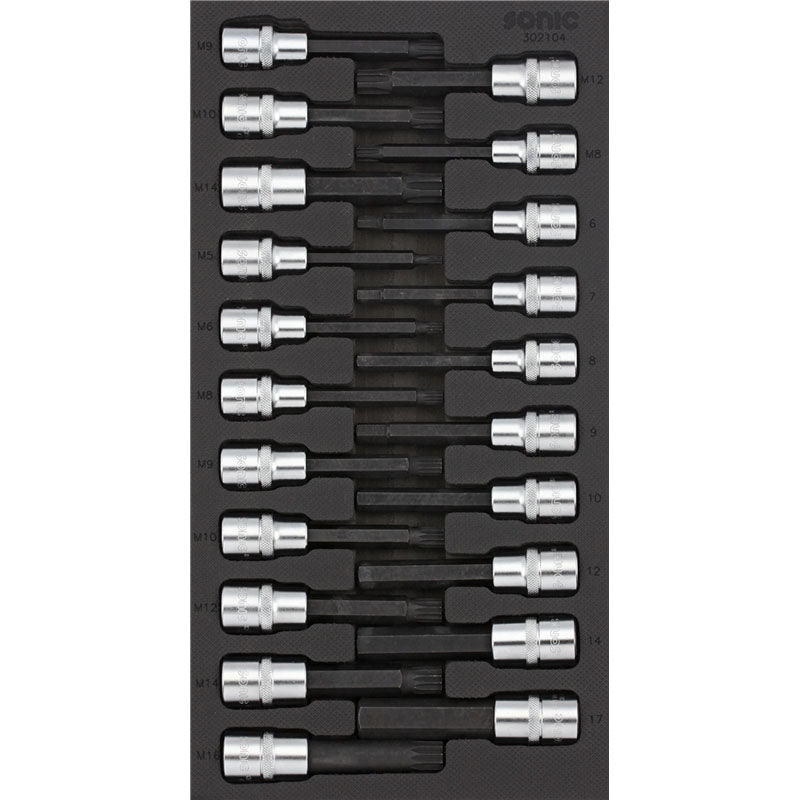 Sonic Werkstattwagen NEXT S9  schwarz 527-teilig - 752794