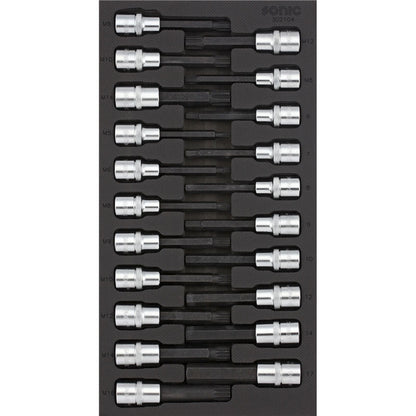 Sonic Werkstattwagen NEXT S9  schwarz 527-teilig - 752794