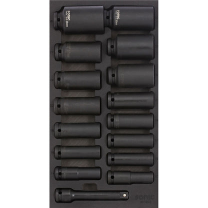 Sonic Werkstattwagen NEXT S9  schwarz 527-teilig - 752794