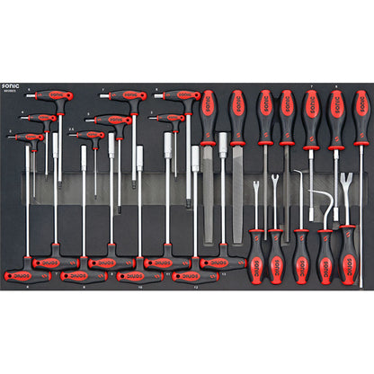 Sonic Werkstattwagen NEXT S12 rot 575-teilig - 757597