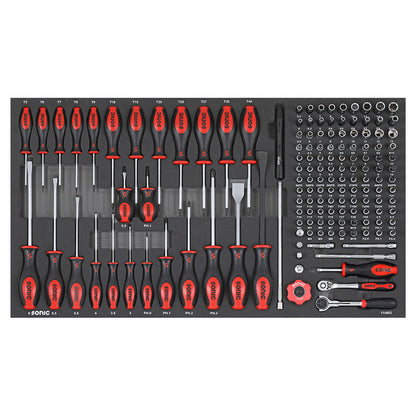 Sonic Werkstattwagen NEXT S12 rot 575-teilig - 757597