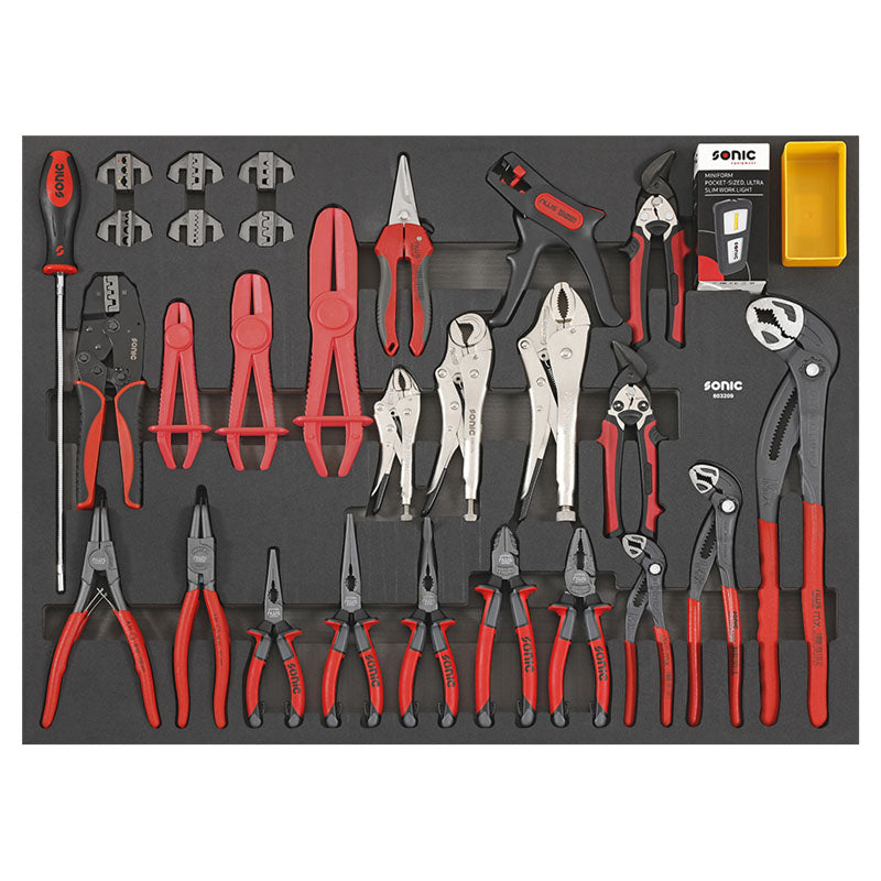 Sonic Werkstattwagen NEXT S12XD gefüllt 723 teilig (Heavy Duty)