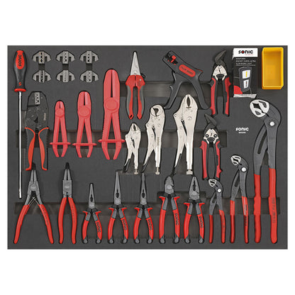 Sonic Werkstattwagen NEXT S12XD gefüllt 723 teilig (Heavy Duty)