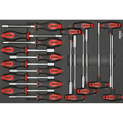 Sonic Werkstattwagen NEXT S12XD schwarz 887-teilig - 788798
