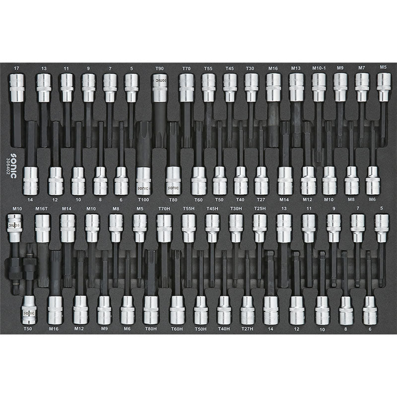 Sonic Werkstattwagen NEXT S12XD schwarz 887-teilig - 788798